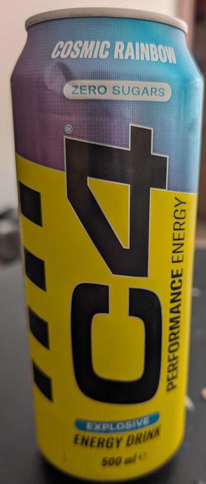 22 latas bebida energética C4