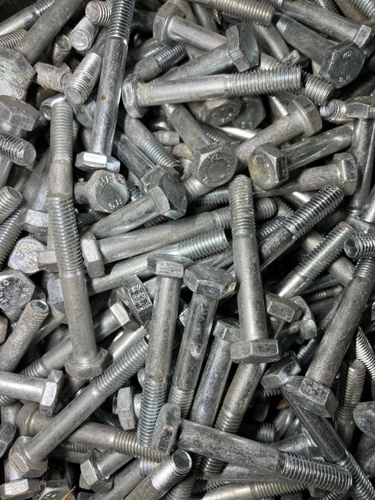 Śruby 12 mm do konstrukcji | ocynkowane | różne długości