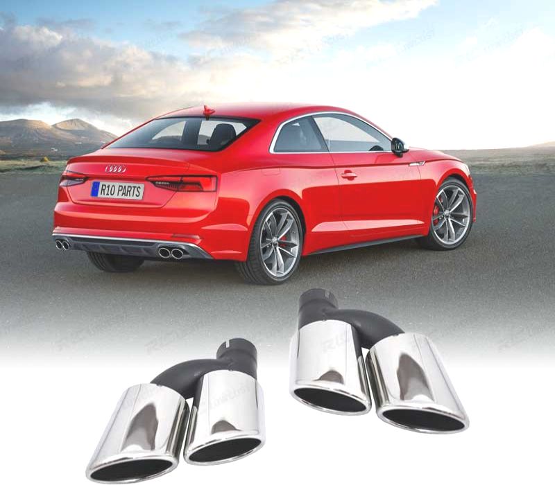 PONTEIRAS DE ESCAPE DUPLAS AUDI LOOK S
