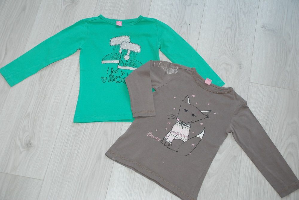 Bluzka długi rękaw roz 98 na 2-3 lata