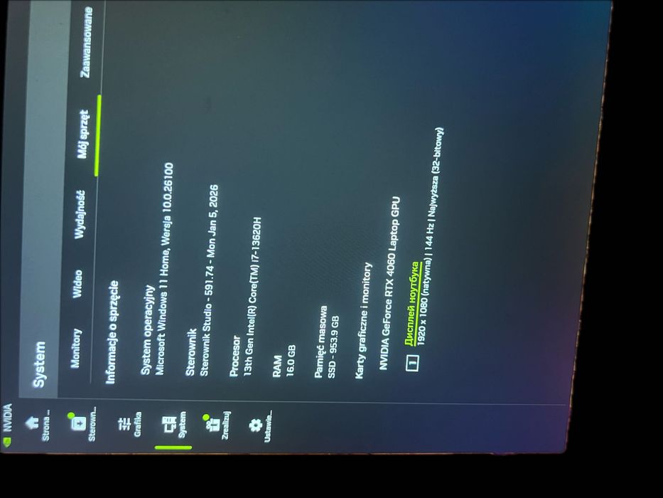 Sprzedam laptop MSI Katana