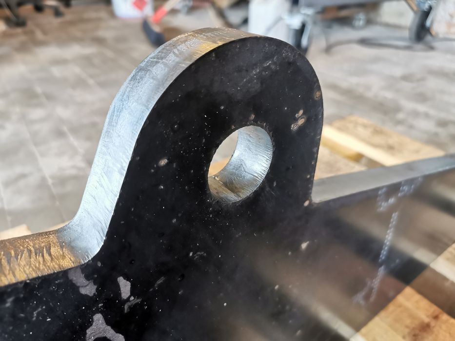 Mocowanie JCB Q-Fit #25mm odchylone na siebie