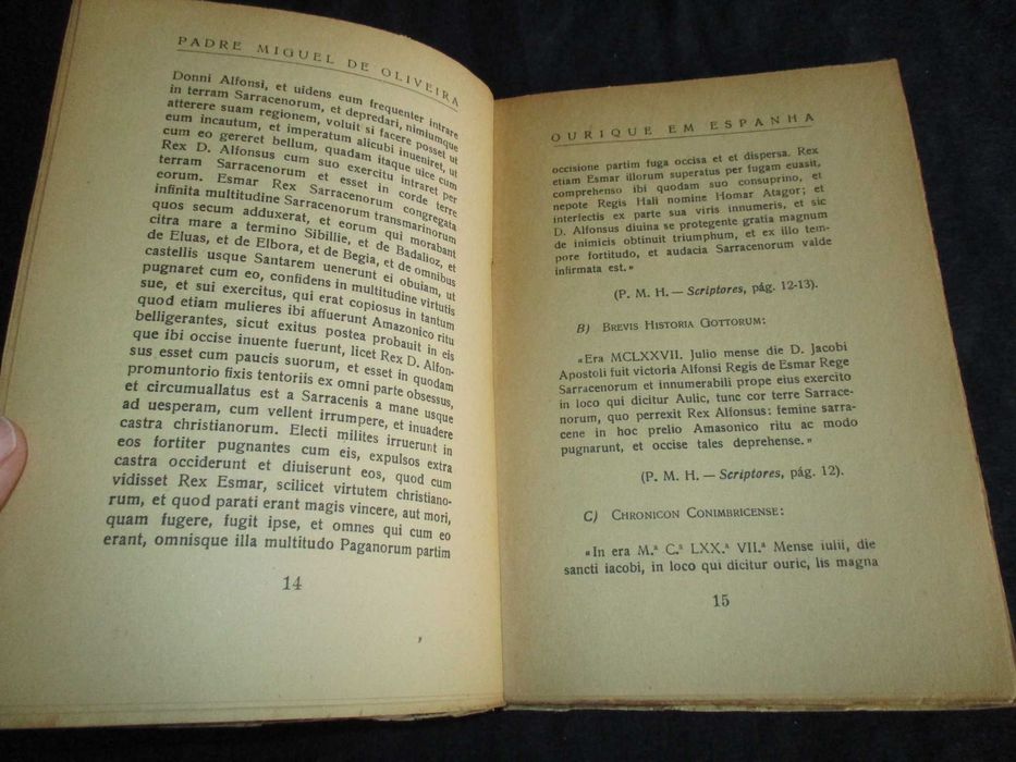 Livro Ourique em Espanha Nova Solução para um velho problema 1945