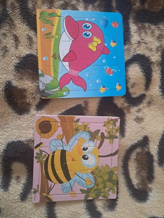 Пазлы деревянные