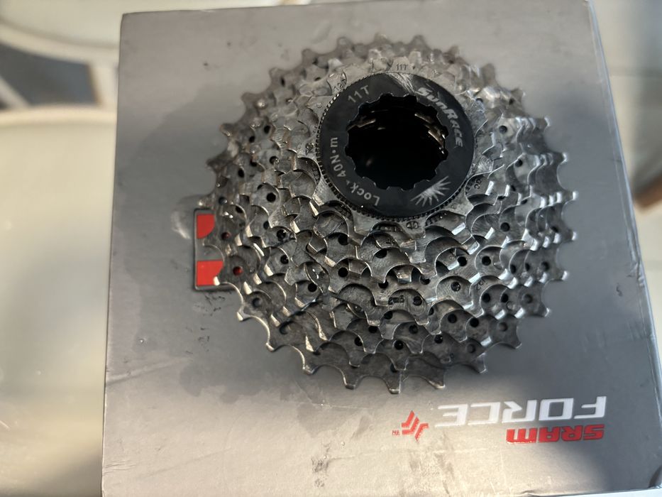 Cassete shimano ultrega 11 vel e corrente dura ace 11 vel