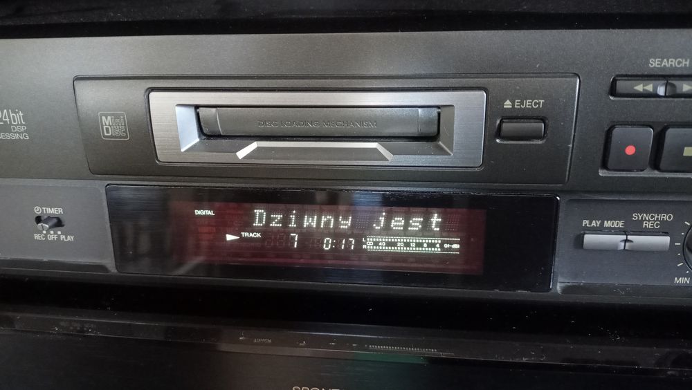 Technics SJ-MD100 Minidisc