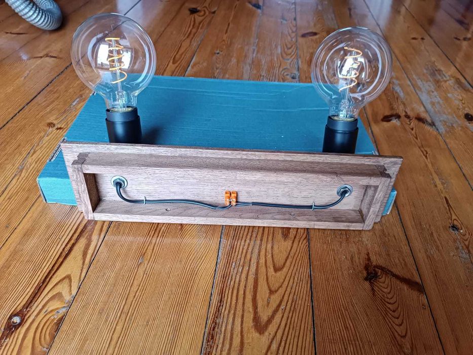 Lampa kinkiet loft