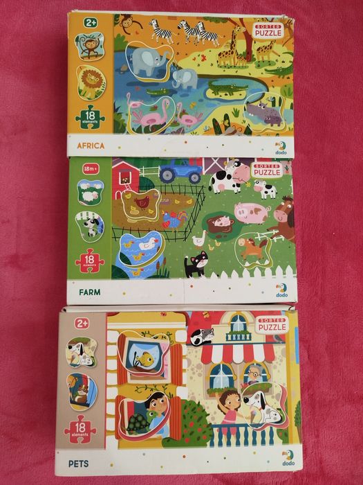 Пазли dodo 2,3,4,5 років