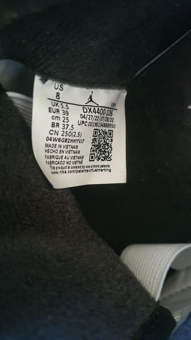 Buty Nike Air Jordan 2 Retro OG Chicago rozm. 39