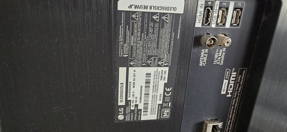 LG OLED55CX5LB - 4K 120Hz