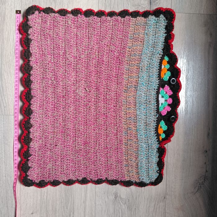 Poszewka handmade szydełko patchwork