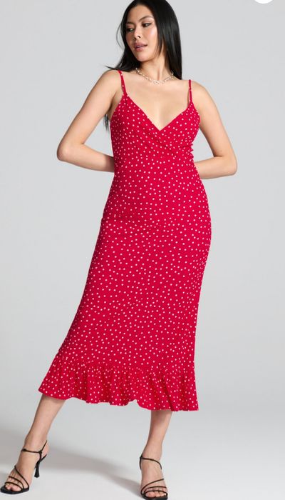 Сарафан в горошок