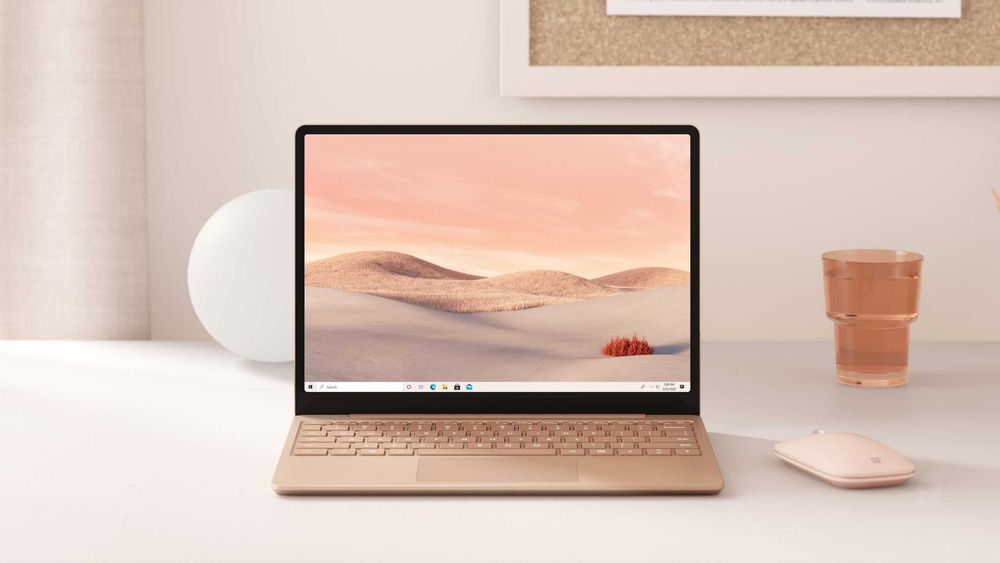 i5,8GB Маленький Легкий Сенсорный Ноутбук Microsoft Surface Laptop Go2