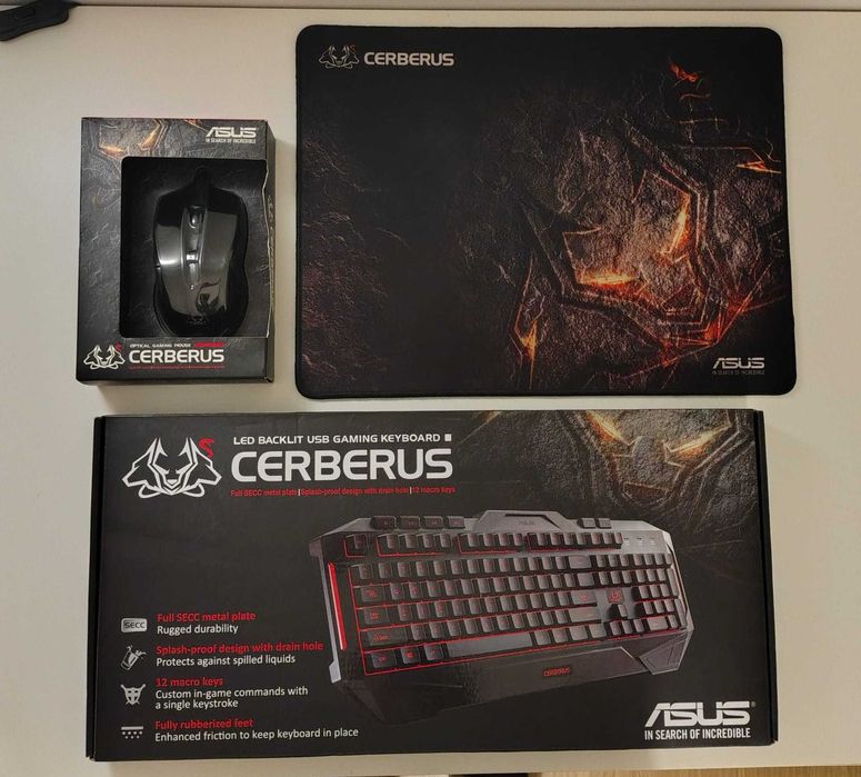 Conjunto Gaming Asus Cerberus