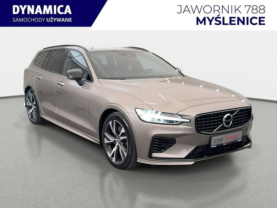 Volvo V60 VAT 23% R-Design 2.0 T8 PHEV 455KM automat AWD 2022 r., salon PL HAK