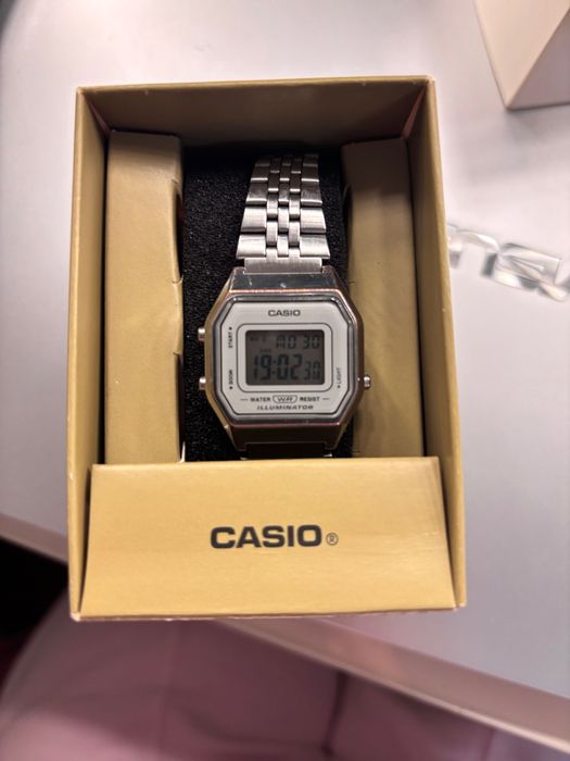 Relógio Casio Prateado