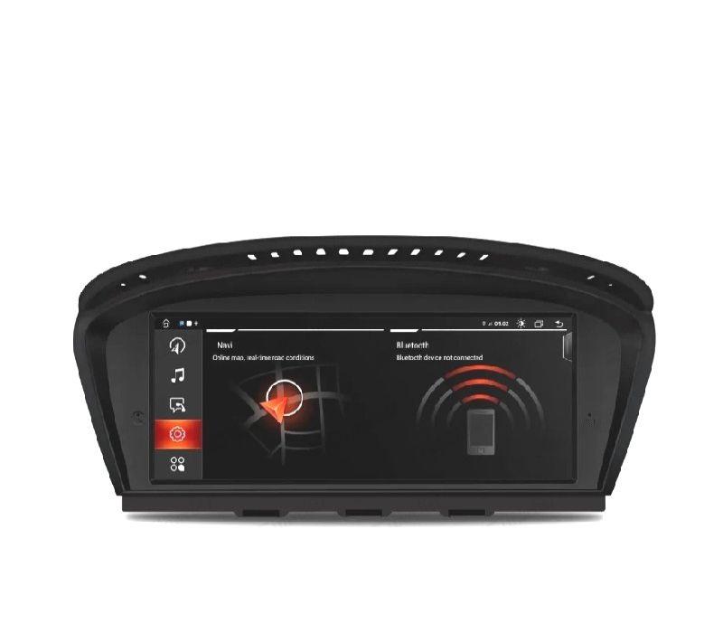 AUTO RÁDIO GPS ANDROID 14 BMW SERIE 3 E90 E91 E92 E93 SERIE 5 E60 E61 E63 E64 05-08 CCC