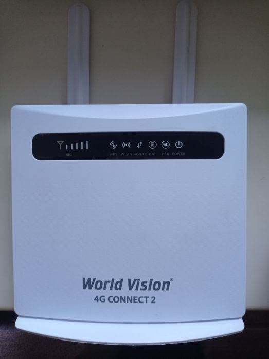 Роутер WI-FI маршрутизатор World Vision 4G Connect 2 Wi-Fi (4G LTE, SIM-карта, акумулятор)