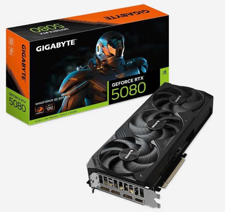GIGABYTE GeForce RTX 5080 Windforce OC SFF 16GB