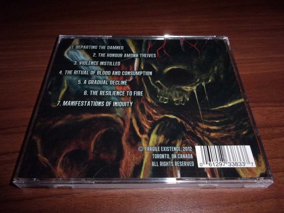 Fragile Existence - Departing the Damned CD metal