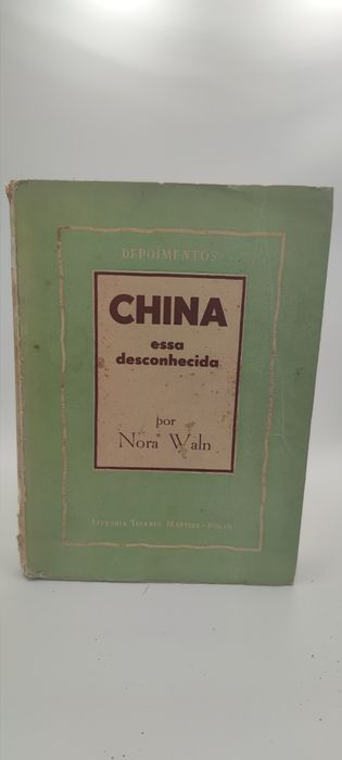 PA4 Livro - Nora Waln - China essa Desconhecida