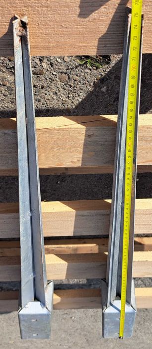 Podstawa słupa, kotwa wbijana 60x60x750mm