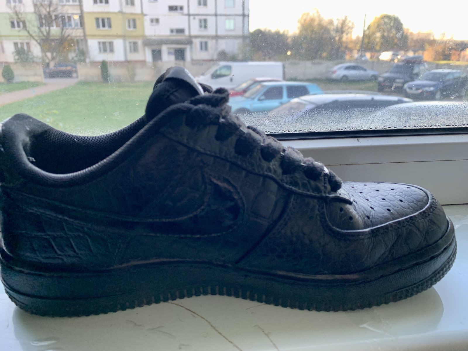 Nike air force 1 black limited edition discount