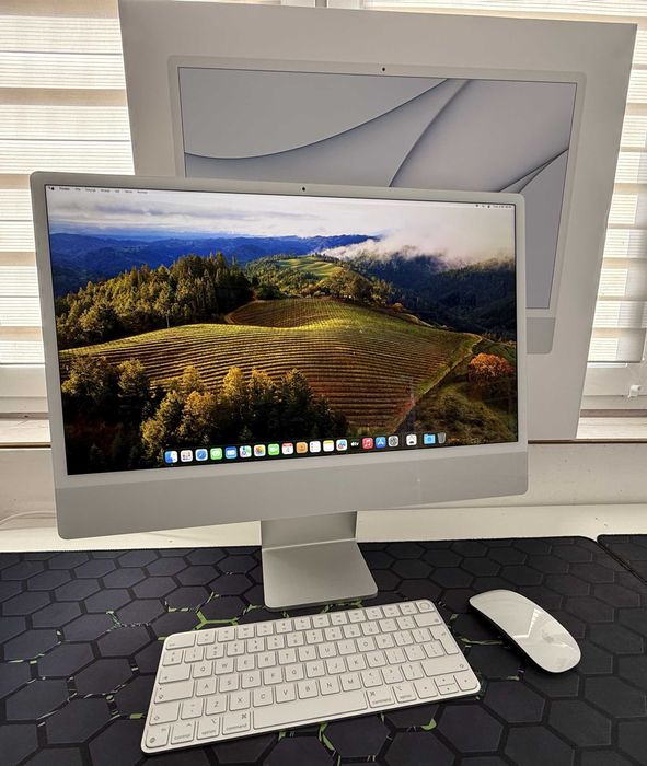 S*E様 iMac m1 メモリ8GB SSD 256GB 24インチ シルバー APPLE iMac 24 4k 23.5