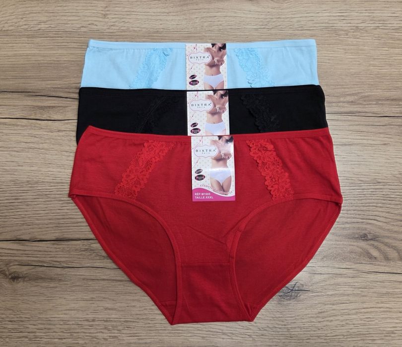 Majtki Damskie komplet 3sztuki 3XL