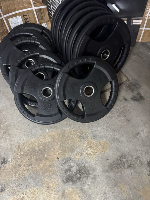 Discos de musculação 50mm NOVOS*