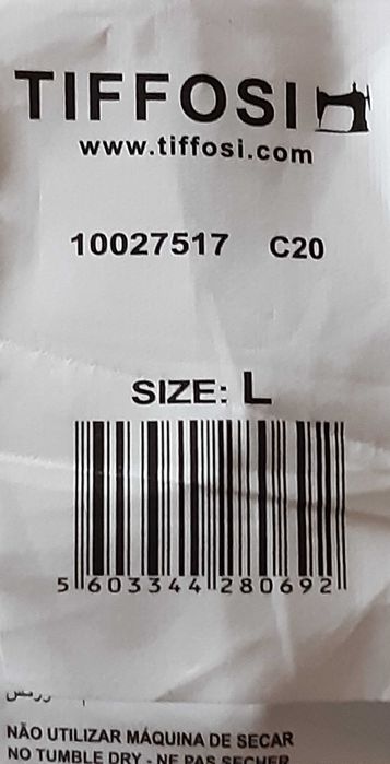 Casaco de ganga Slim Fit marca Tiffosi