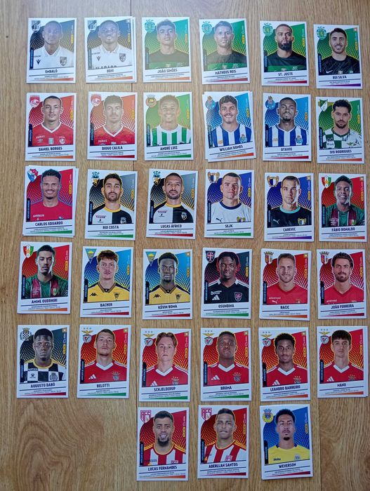 Cromos futebol varios