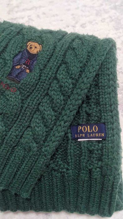 Шарф Polo Ralph Lauren polo bear  оригінал