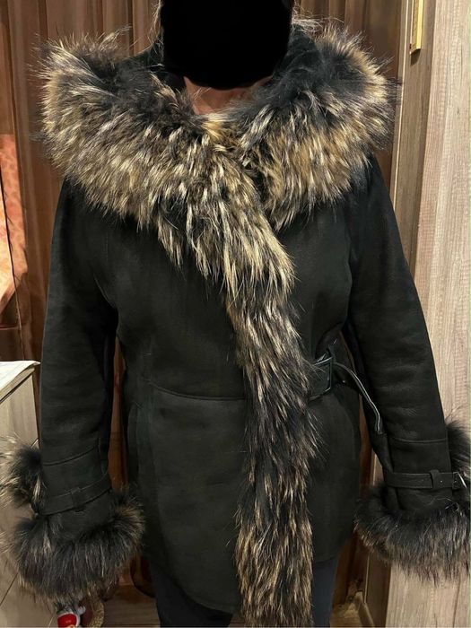 Kożuch damski nowy naturalny