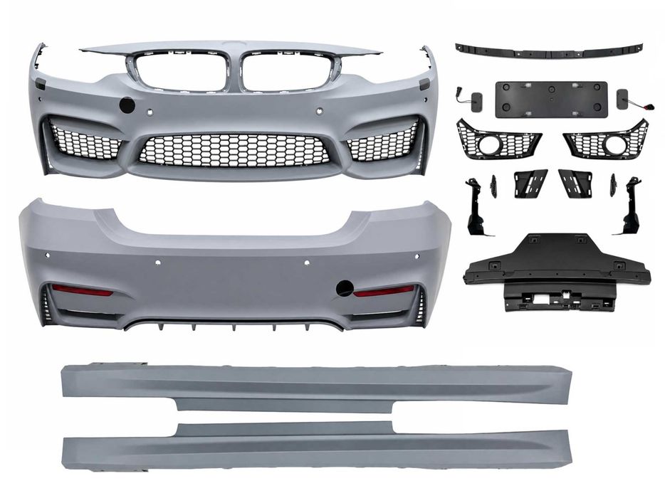 Комплект обвеса BMW 4 F36 Gran Coupe 2013-2020 и для BMW 4 F32 F33 M4 M пакет обвес бампер пороги комплект БМВ ф гран купе