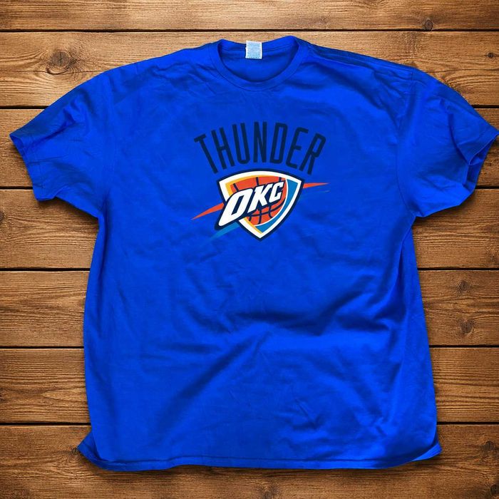 Sol's NBA Oklahoma City Thunder Męski T-shirt Logo Rozm. L