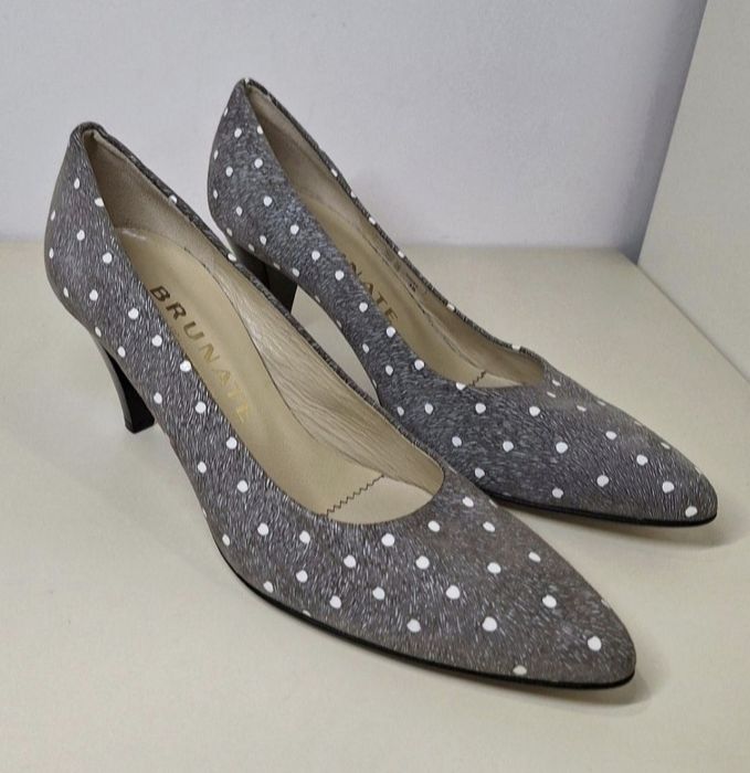 Туфли лодочки brunate натуральная кожа туфли на каблуке 38 размер