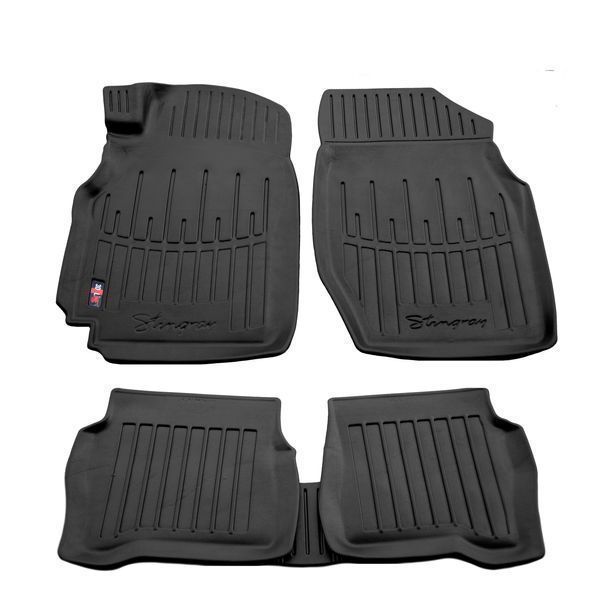 Гумові 3D коврики в салон Нісан Almera/ Juke/ Leaf/ Primastar/ NV400