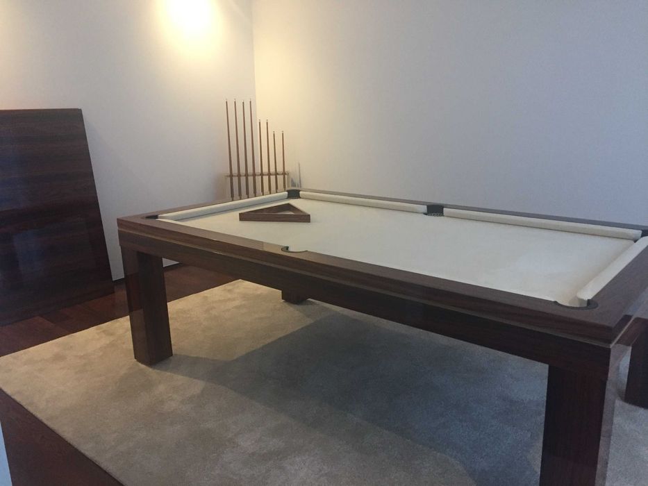 Mesa de Bilhar 3 em 1 em Ardósia – Bilhar | Ténis de Mesa | Mesa de Jantar