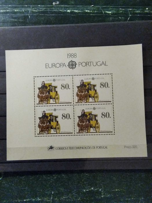 1988 Europa Block CEPT Portugal MNH *_