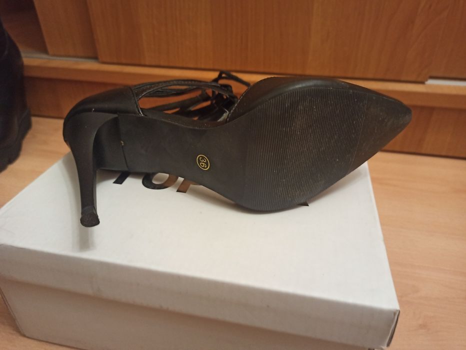Szpilki/buty/czarne/vices/nowe/moda/deezee/insta/impreza/wesele/lato