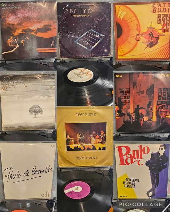 Varios discos de vinil para venda