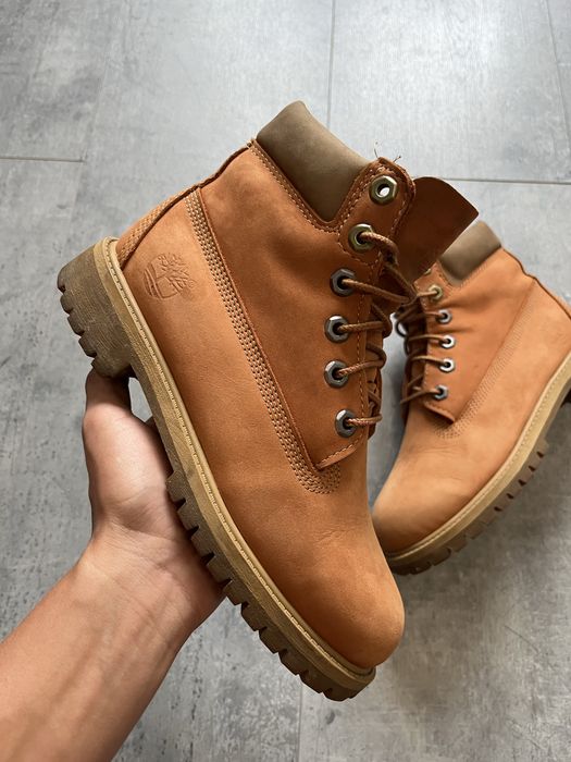 Okazja Buty Zimowe Timberland 6 inch premium koralowe