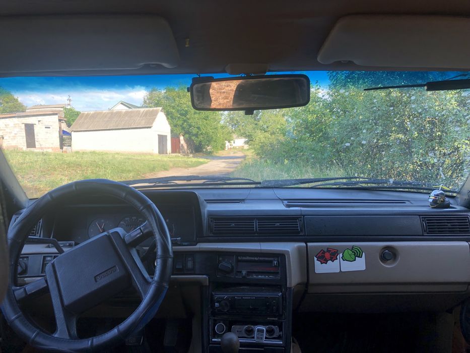 Volvo на ходу.