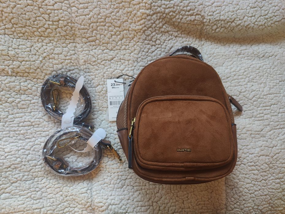 Mochila camel da Parfois - NOVA COM ETIQUETA