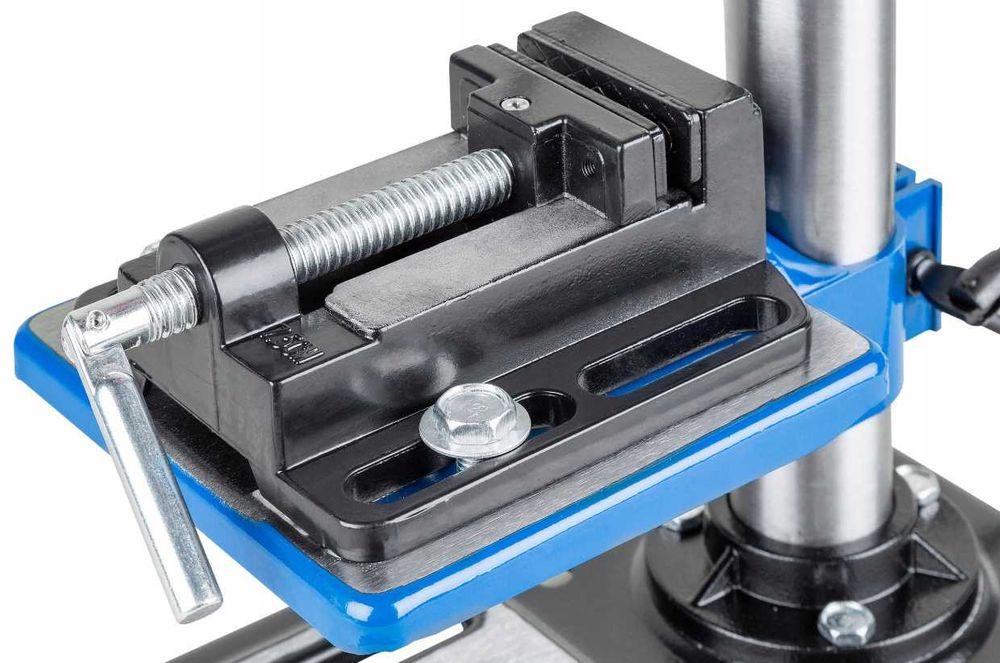 Mocna Wiertarka Frezarka Stołowa Słupowa Kolumnowa + Imadło - OKAZJA