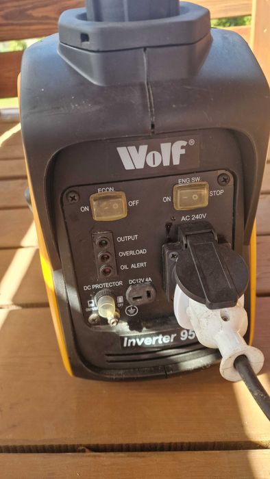 Agregat prądotwórczy generator 900W uszkodzony