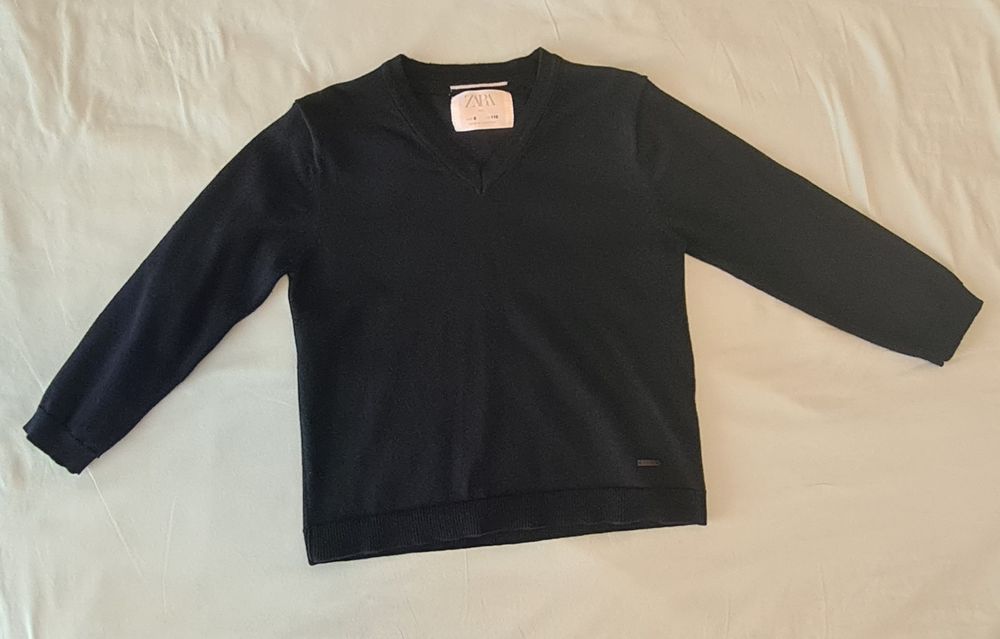 Dark Blue Zara Pullover, Size 6 Years