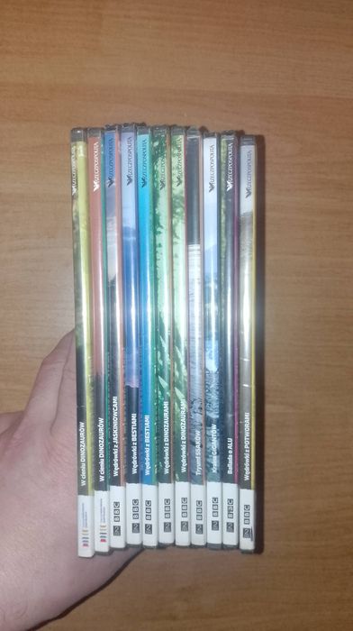 Cała Kolekcja DVD Wędrówek z Dinozaurami