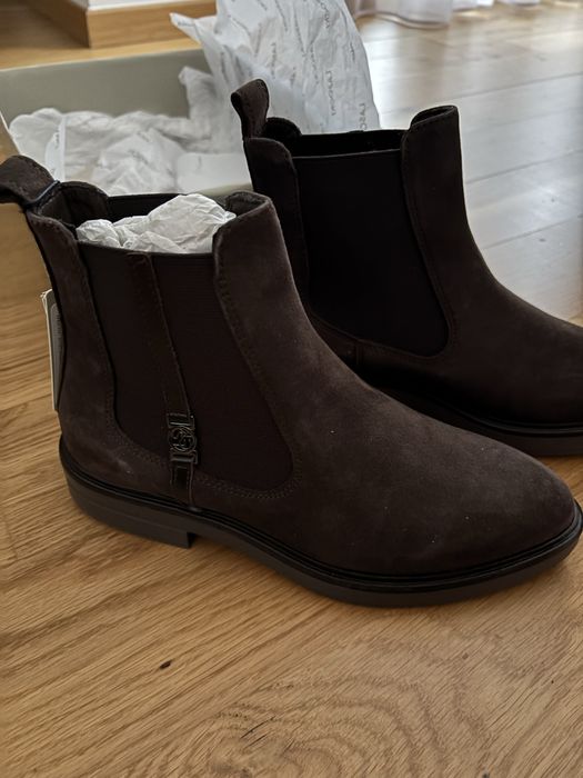 Trzewiki botki Lasocki z CCC r. 38 czekoladowe nowe jesienne